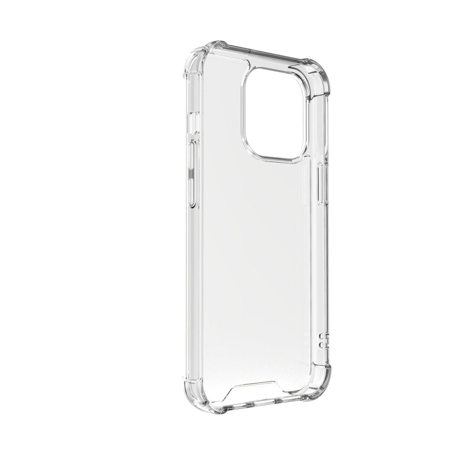 BAYKRON Smart Tough Case for iPhone 13 Pro 6.1" with Nylon Carry Strap - Shockproof, Crystal Clear with Anti-Yellowing Technology