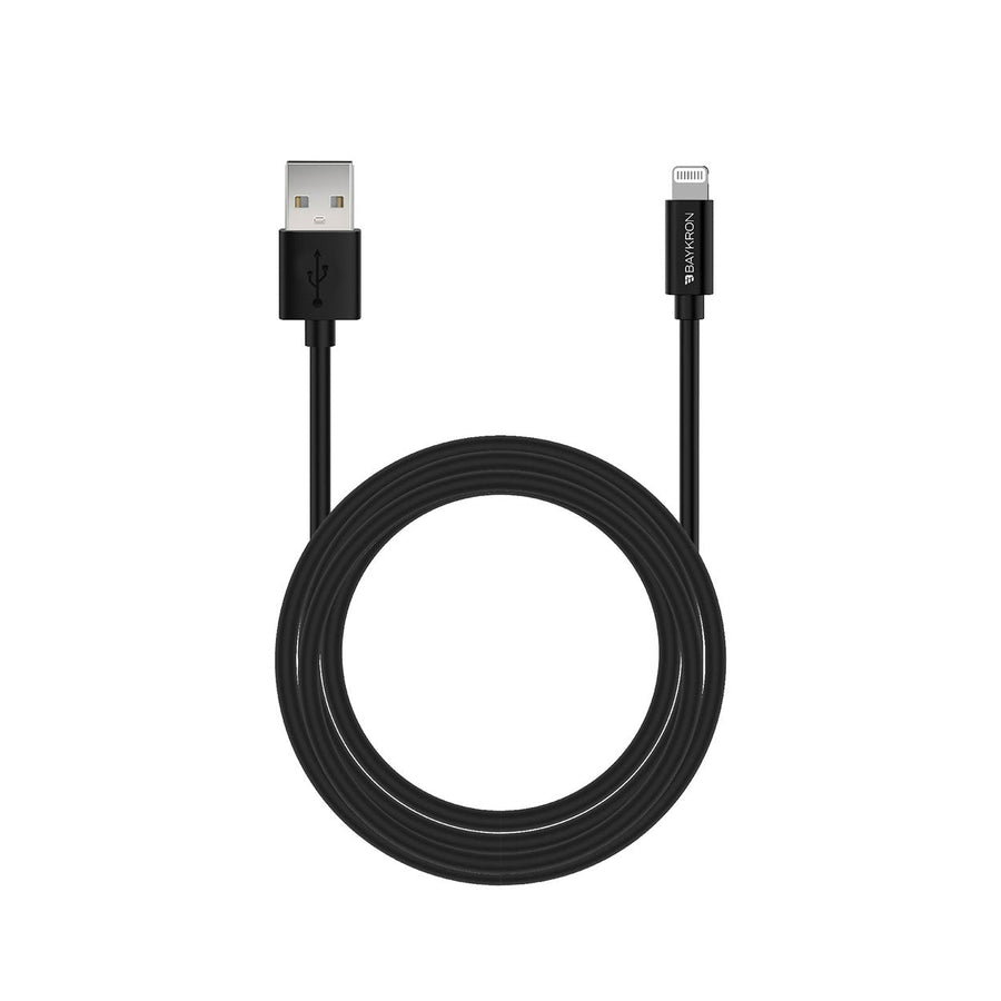 BAYKRON 1.2M Smart Cable Apple® MFI Certified USB-A to Lightning®, 2.4A