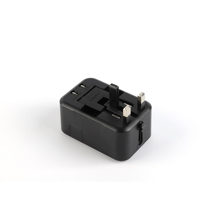 Universal travel Adaptor AC Input:100-240V,6A Max