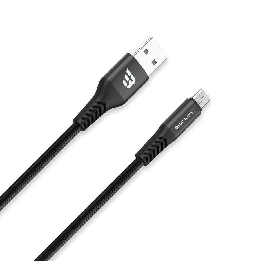 BAYKRON Premium 1.2M USB-A to Micro-USB, Charge and Sync with Ultra Durable Bullet-Proof Aramid Fiber Exterior