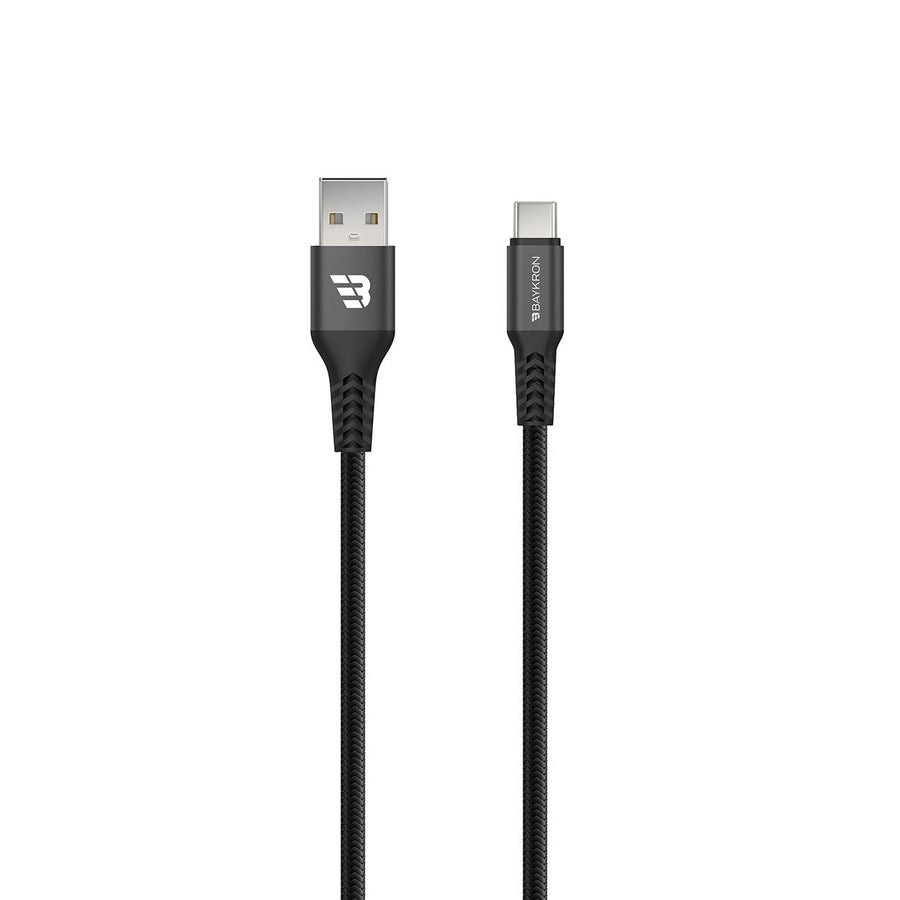 BAYKRON Premium 3M USB-A to USB-C 3.0A Charge and Sync Cable with Ultra Durable Dupont Kevlar Braided Exterior