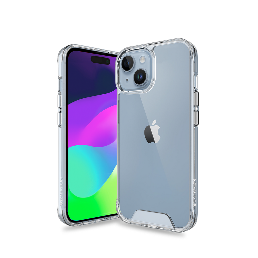 BAYKRON Smart Slim X Case for iPhone 15 6.1" Air Cushion Shockproof Protection - Clear