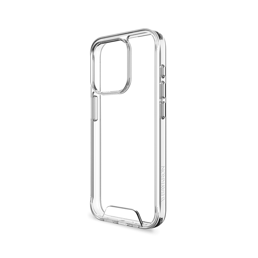 BAYKRON Smart Slim X Case for iPhone 15 Pro Max 6.7" Air Cushion Shockproof Protection - Clear